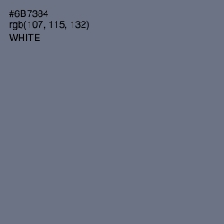 #6B7384 - Pale Sky Color Image